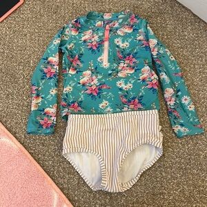 Ruffle Butts 2 piece bathing suit size 3T